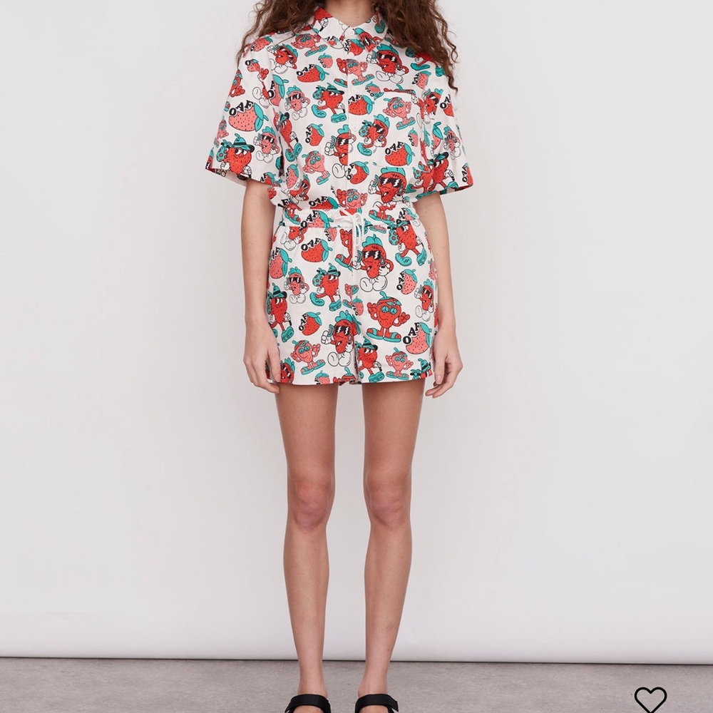 Lazy Oaf Berry Good Short and Shirt Set